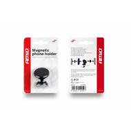 02054 AMIO - Uchwyt magnetyczny do telefonu przyklejany HOLD-8