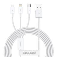 BAS20553 AMIO - Kabel USB 3w1 Baseus Superior Series, USB do micro USB / USB