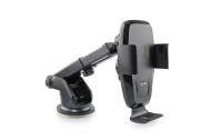 02481 AMIO - Uchwyt do telefonu na przyssawkę z ładowarką bezprzewodową P