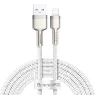 BAS20229 AMIO - Kabel USB do Lightning Baseus Cafule 2.4A 200 cm biały