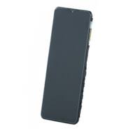 OEM100694 GSM - LCD + Panel Dotykowy Samsung A12 A125F czarny z ramką orygin