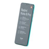 OEM100806 GSM - LCD + Panel Dotykowy Xiaomi Redmi Note 8 Pro Zielony z Ramką