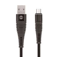 GSM036392 GSM - Forever kabel Shark USB - microUSB 1,0 m 2A czarny