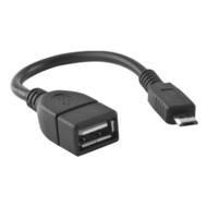 T_0013115 GSM - Forever adapter USB - microUSB czarny 