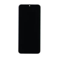 OEM100760 GSM - LCD + Panel Dotykowy Samsung A03S A037G Czarny z Ramką Orygi