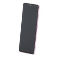 OEM100865 GSM - LCD + Panel Dotykowy Samsung A51 5G A516 różowy z ramką oryg