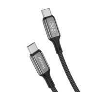 GSM111858 GSM - XO kabel NB-Q180B PD USB-C - USB-C 1,0m 60W czarny
