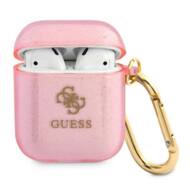 GSM111160 GSM - Guess etui do AirPods GUA2UCG4GP różowe Glitter Collection