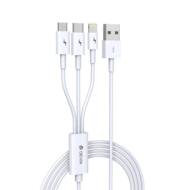 BRA007415 GSM - Devia kabel 3w1 Smart USB - Lightning + USB-C + microUSB 1,2