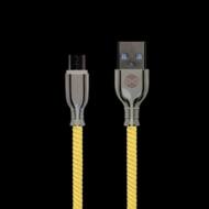 GSM097158 GSM - Forever kabel Tornado USB - microUSB 1,0 m 3A granatowy