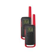 AKGAORADTMOTO005 GSM - Motorola Talkabout T62 dwupak + ładowarka czerwony