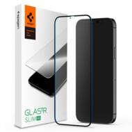 BRA010443 GSM - Spigen szkło hartowane Glass FC do iPhone 12 Pro Max czarna
