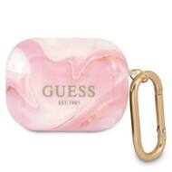 GSM111363 GSM - Guess etui do AirPods Pro GUAPUNMP różowe Marble Collection