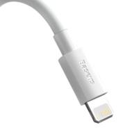 BRA010684 GSM - Baseus kabel Simple Wisdom PD USB-C - Lightning 1,5 m biały