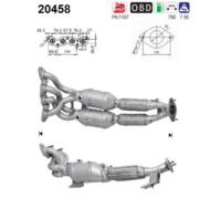 20458 ORION AS - Katalizator FORD FOCUS 1.6i VCT benzyna 