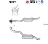 30226 ORION AS - Katalizator DACIA SANDERO 1.2 16V benzyna