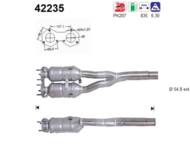 42235 ORION AS - Katalizator AUDI TT CUATTRO 1.8 180 CV benzyna