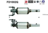 FD1002Q ORION AS - Filtr DPF MERCEDES SPRINTER 150CV diesel