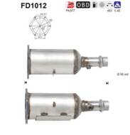 FD1012 ORION AS - Filtr DPF PEUGEOT 607 2.2TD diesel 