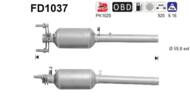 FD1037 ORION AS - Filtr DPF MERCEDES VIANO 3.0TD diesel 