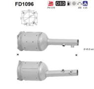 FD1096 ORION AS - Filtr DPF RENAULT KANGOO 1.5TD Dci diesel