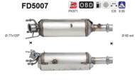 FD5007 ORION AS - Filtr DPF PEUGEOT 307 2.0TD HDI 107CV diesel