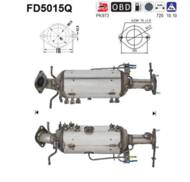 FD5015Q ORION AS - Filtr DPF MAZDA 5 2.0TD diesel 