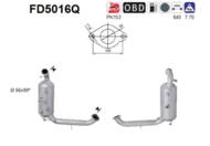 FD5016Q ORION AS - Filtr DPF FORD FOCUS 1,6TDCI 110CV diesel