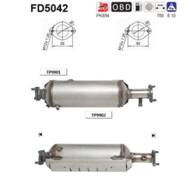 FD5042 ORION AS - Filtr DPF HYUNDAI TUCSON 2.0TD DPF diesel