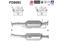 FD5093 ORION AS - Filtr DPF FORD KUGA 2.0TD TDCI diesel 