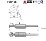 FD5106 ORION AS - Filtr DPF CITROEN JUMPER 2.2TD HDI diesel