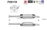 FD5119 ORION AS - Filtr DPF FORD C-MAX 2.0TD TDCi diesel 