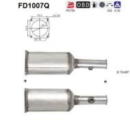 FD1007Q ORION AS - Filtr DPF CITROEN CS 2.0TD HDI 136CV diesel