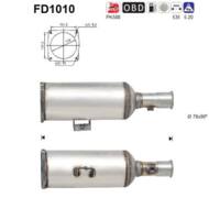 FD1010 ORION AS - Filtr DPF FIAT ULYSSE 2.0TD 128CV diesel