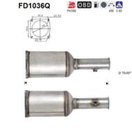 FD1036Q ORION AS - Filtr DPF CITROEN C5 2.0TD diesel 