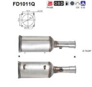 FD1011Q ORION AS - Filtr DPF FIAT ULYSSE 2.2TD 128CV diesel