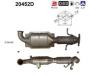 20452D ORION AS - Katalizator FORD FOCUS 2.0TDci DPF diesel