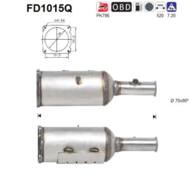 FD1015Q ORION AS - Filtr DPF PEUGEOT 307 2.0TD HDI diesel 