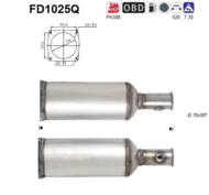 FD1025Q ORION AS - Filtr DPF CITROEN C6 2.7TD diesel 