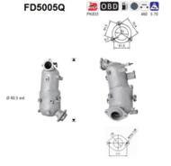 FD5005Q ORION AS - Filtr DPF TOYOTA AVENSIS 2.2TD diesel 