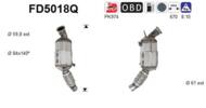 FD5018Q ORION AS - Filtr DPF BMW 318D 143CV diesel 