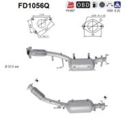 FD1056Q ORION AS - Filtr DPF NISSAN X-TRAIL 2.0TD Dci 173CV diesel