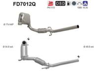 FD7012Q ORION AS - Filtr DPF SEAT IBIZA 1.4TDi diesel 