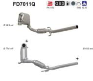 FD7011Q ORION AS - Filtr DPF SEAT IBIZA 1.9TDi diesel 