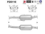 FD5110 ORION AS - Filtr DPF FORD KUGA 2.0 TD TDCi diesel 
