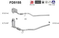 FD5155 ORION AS - Filtr DPF AUDI Q3 2.0TDI diesel 