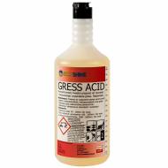 GRESS ACID 1L - KONCENTRAT DO RĘCZNEGO I MASZYNOWEGO CZYSZCZENIA GRESU. NIEPIENIĄCY, SILNIE KWAŚNY. ECO SHINE