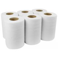 701 HIGIENA - Ręczniki w roli Vella Mini białe 2w 50m 270 listków