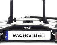 02583 AMIO - Bagażnik rowerowy AMiO na hak / Towball sit-in bike carrier