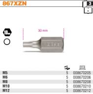 867XZN-5 BETA - BETA KOŃCÓWKA WKRĘTAKOWA PROFIL XZN / SPLINE M5 x 30mm 10mm